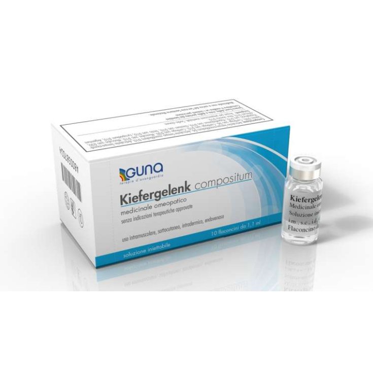 Kiefergelenk Compositum Guna 10 Flaconcini Da 1,1ml