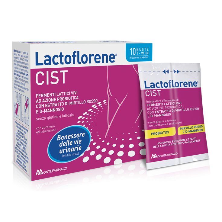 Lactoflorene&reg; CIST MONTEFARMACO 10 Buste Duocam