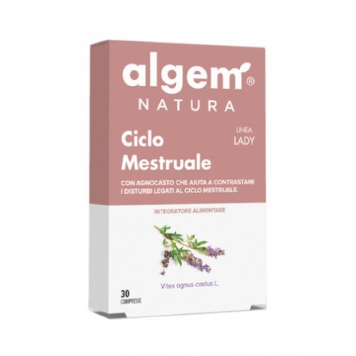 Lady Ciclo Mestruale Algem Natura 30 Compresse