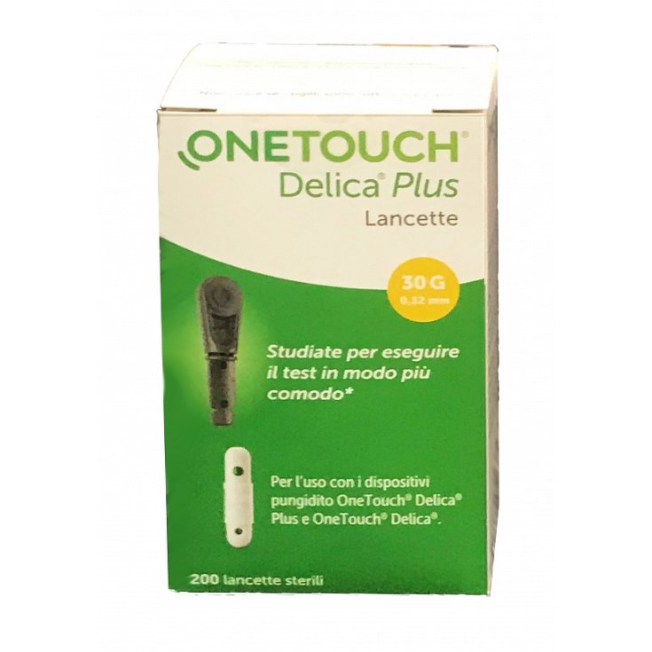 Lancette Delica&reg; Plus OneTouch&reg; 200 Pezzi