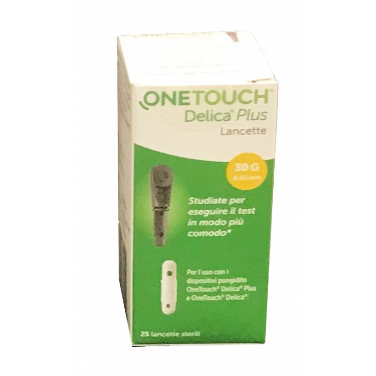 Lancette Delica&reg; Plus OneTouch&reg; 25 Pezzi