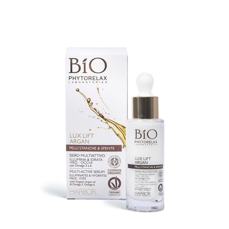 Lux Lift Argan Siero Multiattivo Illumina & Idrata Bio Phyorelax 30ml