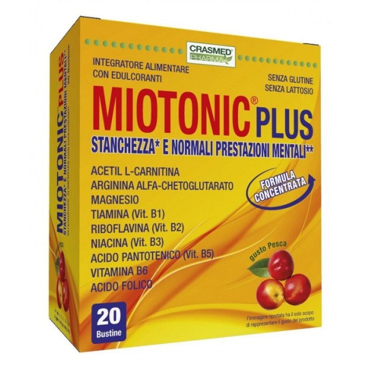MIOTONIC&reg; PLUS STANCHEZZA CRASMED&reg; 20 Bustine