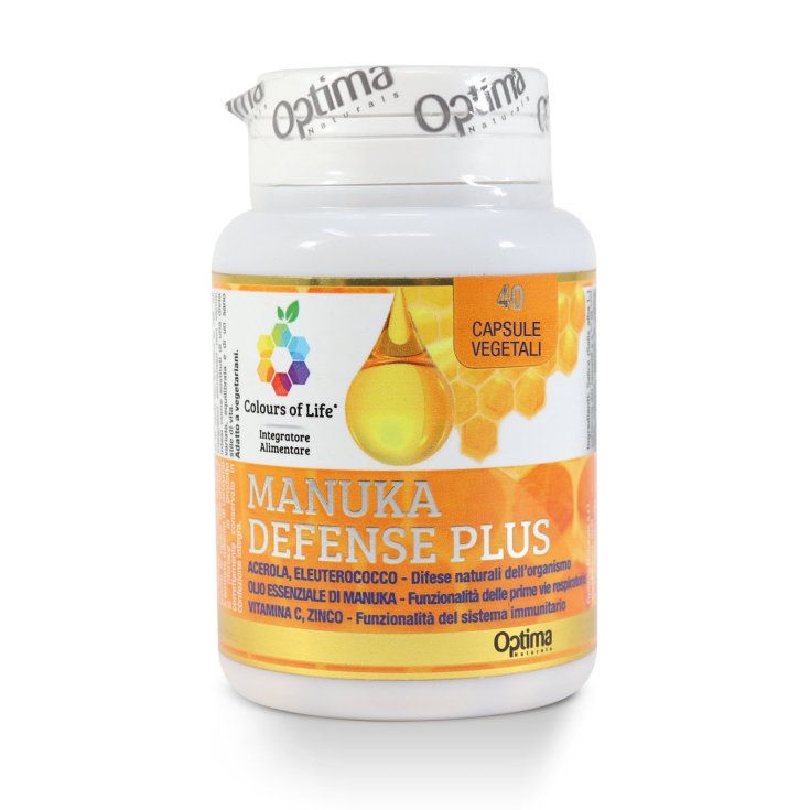 Manuka Defense Plus Colours Of Life&reg; Optima Naturals 40 Capsule 495 mg