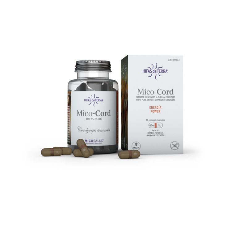 Mico-Cord Hifas Da Terra 70 Capsule