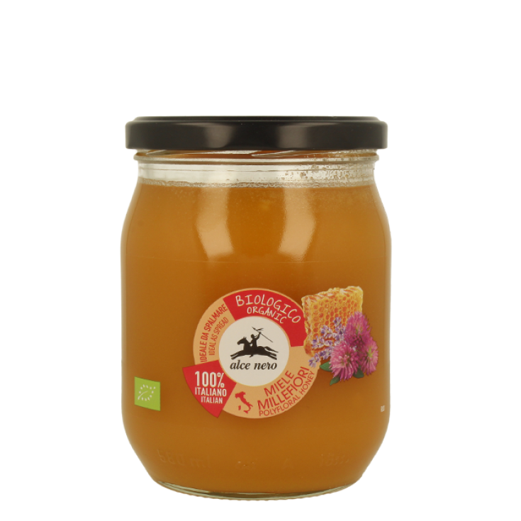 Miele Millefiori Italiano Biologico Alce Nero 700g