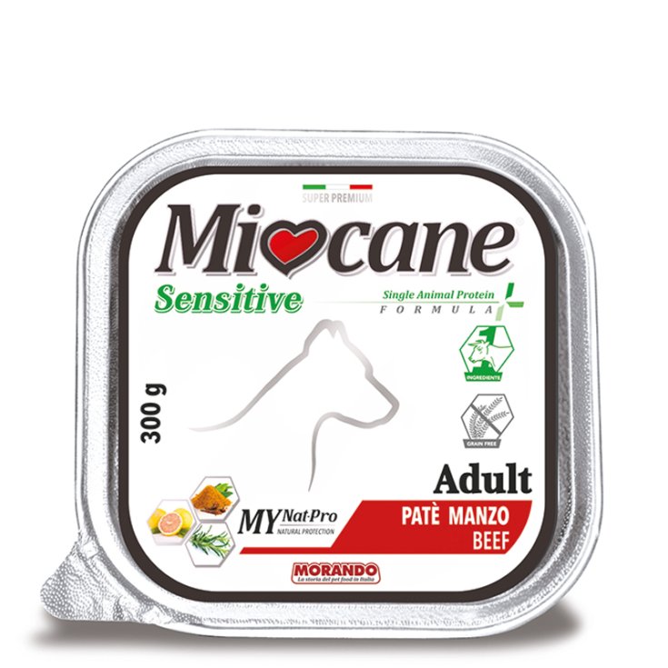 Miocane ADULT SENSITIVE PAT&Egrave; MANZO MORANDO 300g
