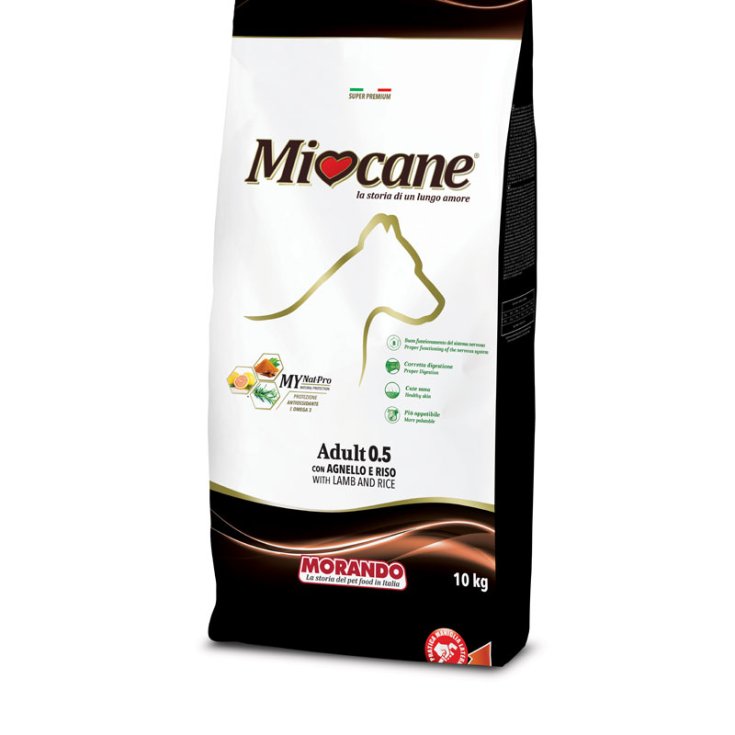 Miocane&reg; Adult 0,5 Agnello E Riso MORANDO 10Kg