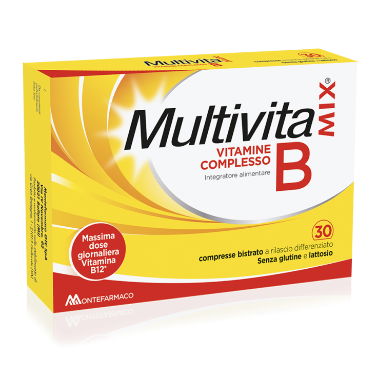 Multivitamix B Montefarmaco 30 Compresse Multivitamix B Montefarmaco 30 Compresse