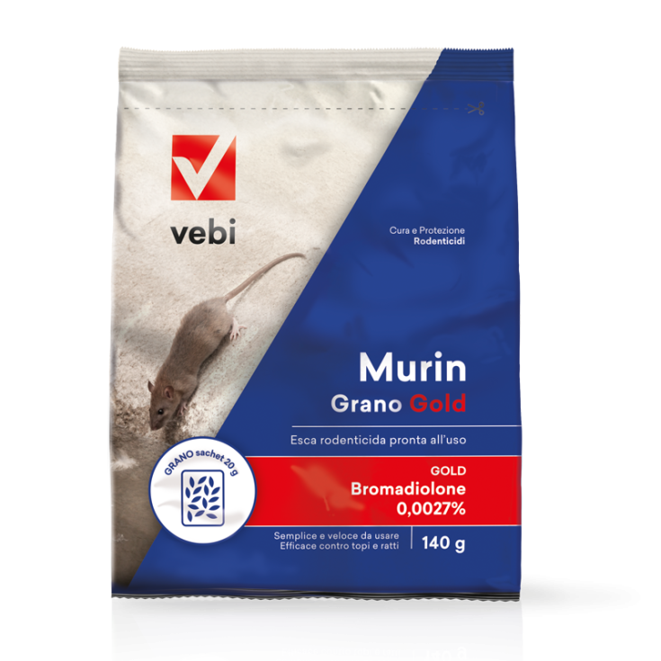 Murin Grano Gold Esca Rodenticida Vebi 140g