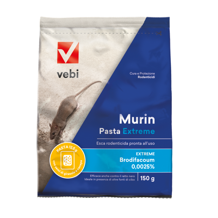 Murin Pasta Extreme Esca Rodenticida Vebi 150g