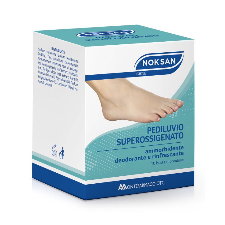 Nok San Pediluvio Superossigenato MONTEFARMACO 10 Bustine Da 25g