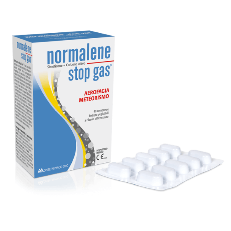 Normalene Stop Gas&reg; MONTEFARMACO 40 Compresse