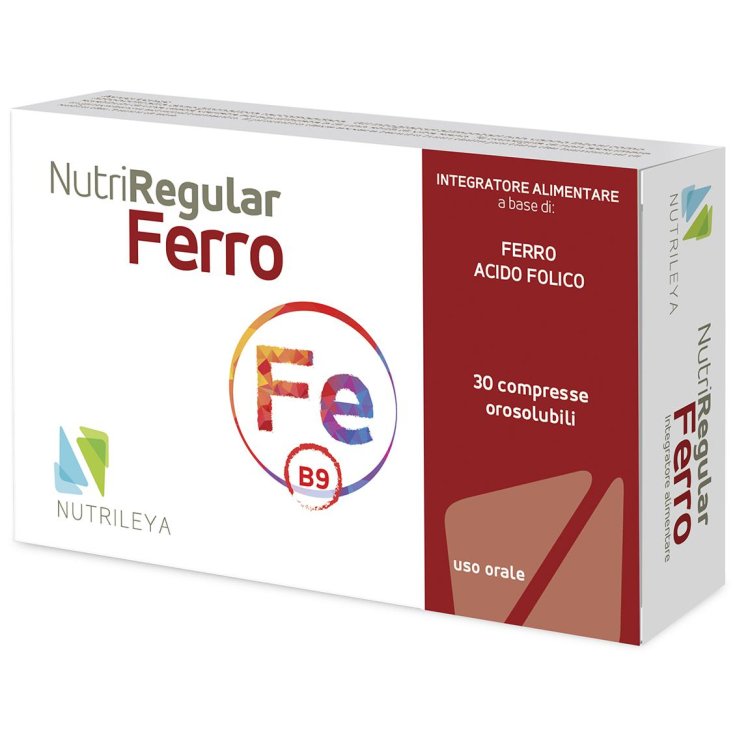 NutriRegular Ferro NUTRILEYA 30  Compresse Orosulubili