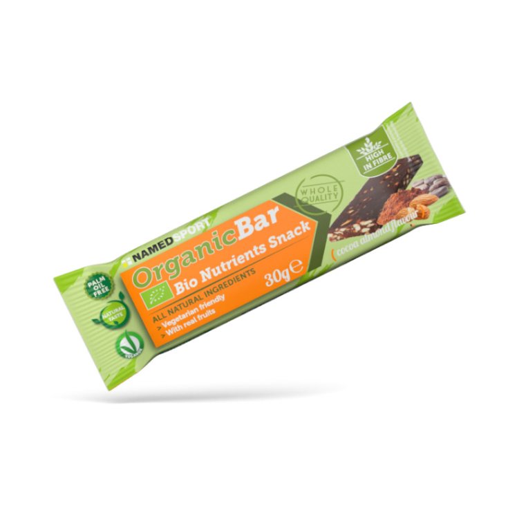 ORGANIC BAR CHOCO-ALMOND NAMEDSPORT&reg; 30g