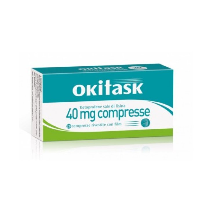 Okitask 40 mg Domp&eacute; 20 Compresse Rivestite