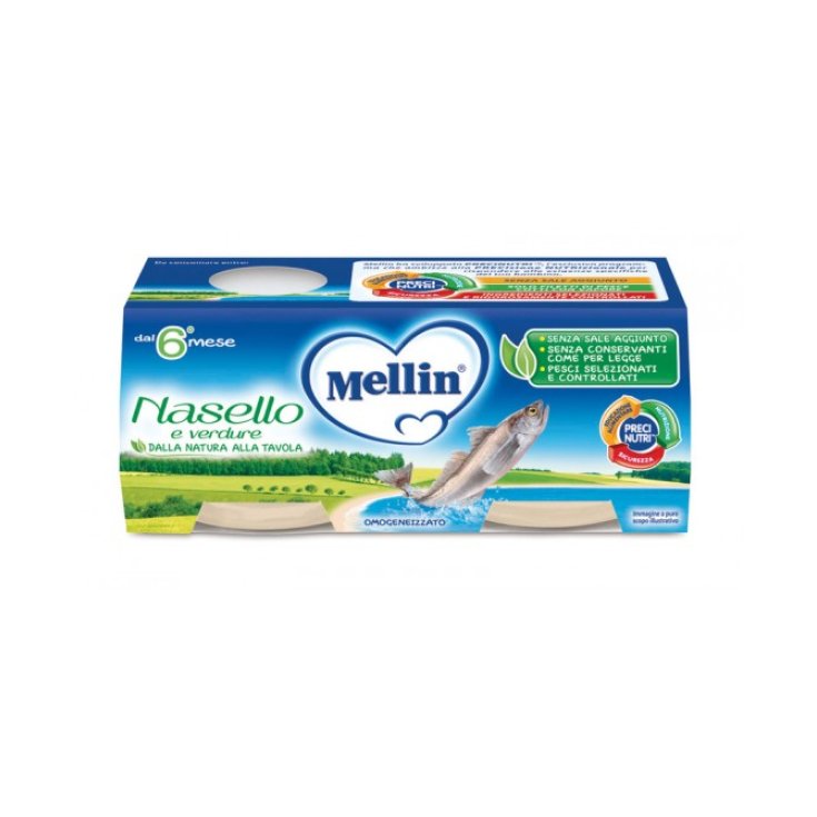 Omogeneizzato Di Pesce Nasello Mellin&reg; 4x80g