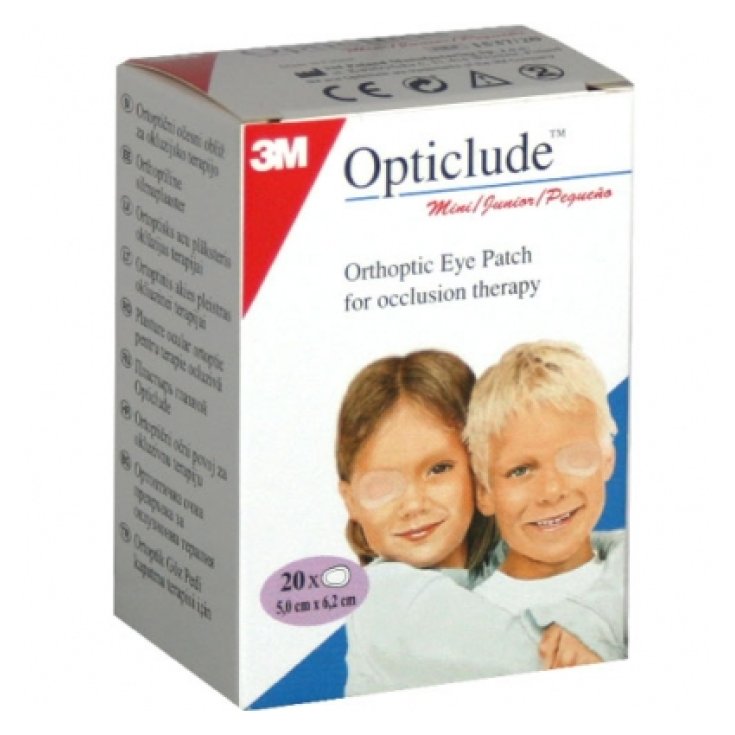 Opticlude Cerotti Oculari Junior 3M 20 Pezzi