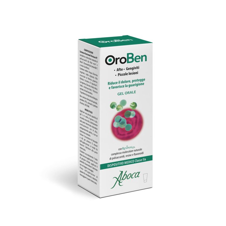 Oroben Gel Orale Aboca 15ml