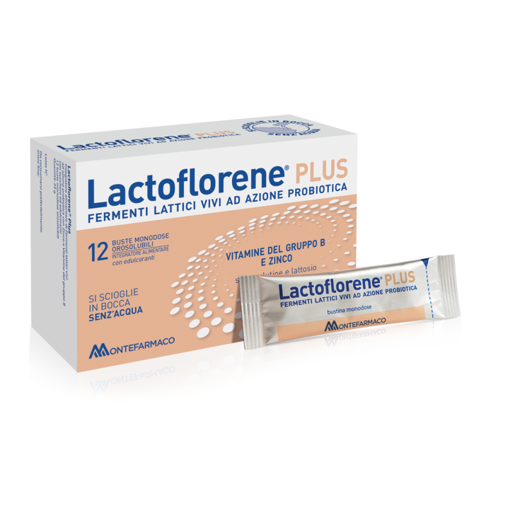 Lactoflorene&reg; PLUS MONTEFARMACO 12 Bustine