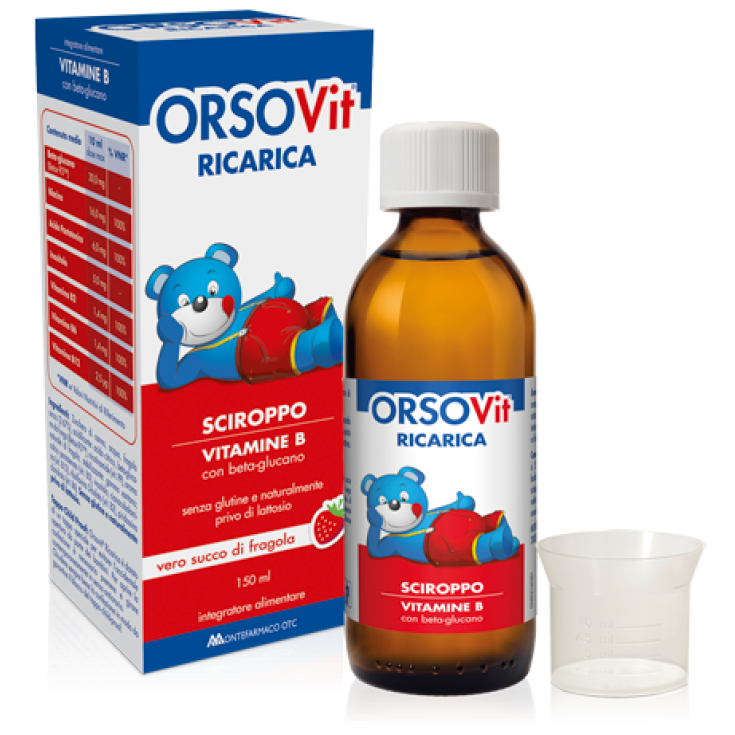 Orsovit&reg; Ricarica Sciroppo MONTEFARMACO 150ml