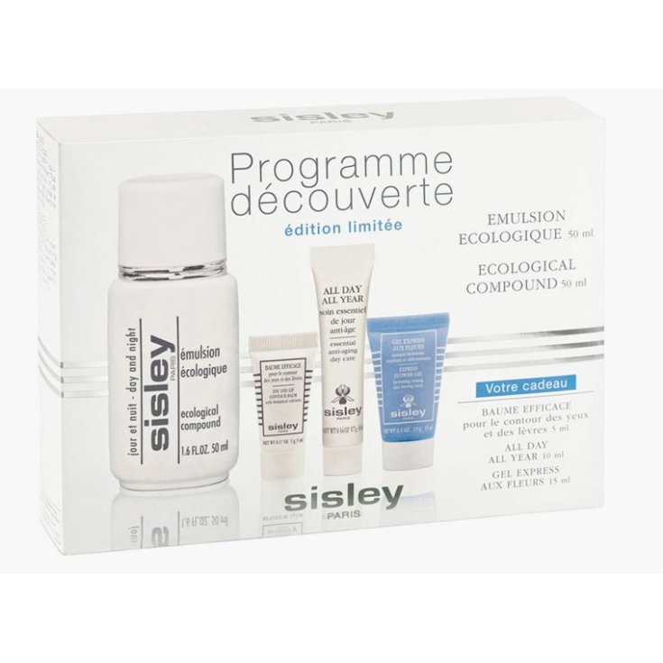 Sisley Emulsion Ecologique Jour/Nuit Kit Trattamento Essenziale Rivitalizzante Idratante 50ml