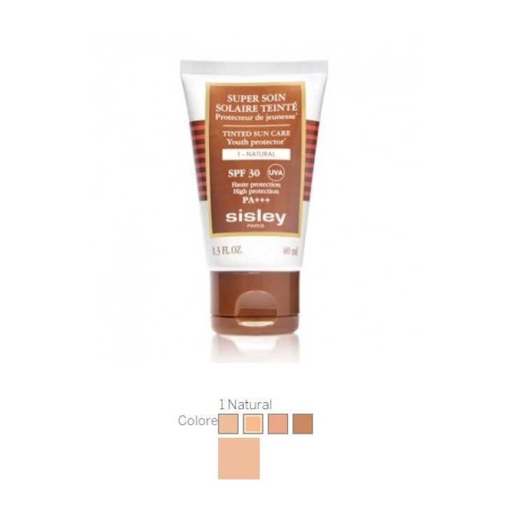 Sisley Super Soin Solaire Teint&eacute; SPF30 Crema Colorata Alta Protezione 1 Natural 40ml