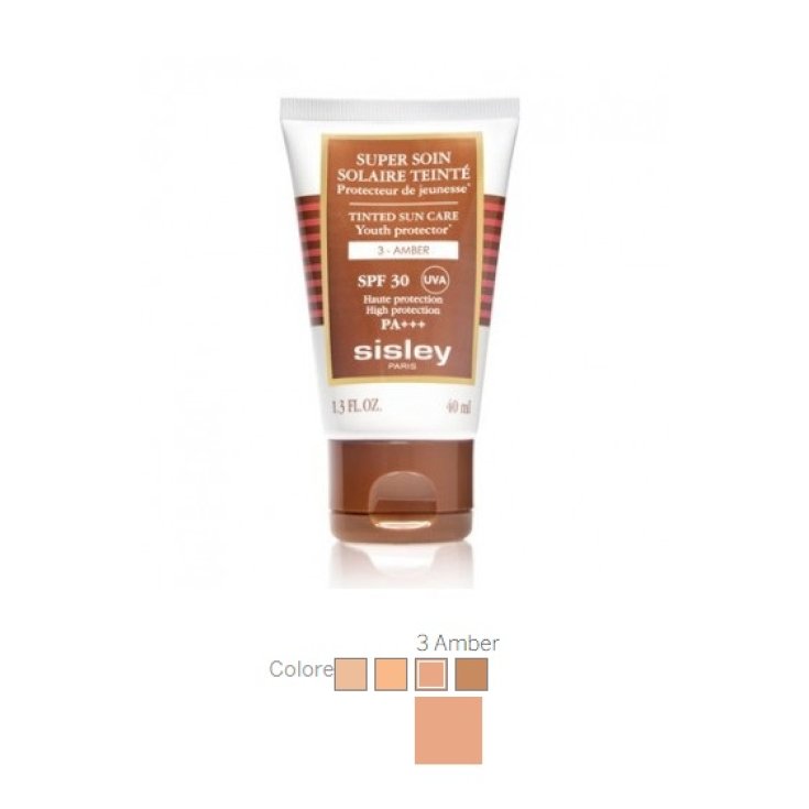 Sisley Super Soin Solaire Teint&eacute; SPF30 Crema Colorata Alta Protezione 3 Amber 40ml