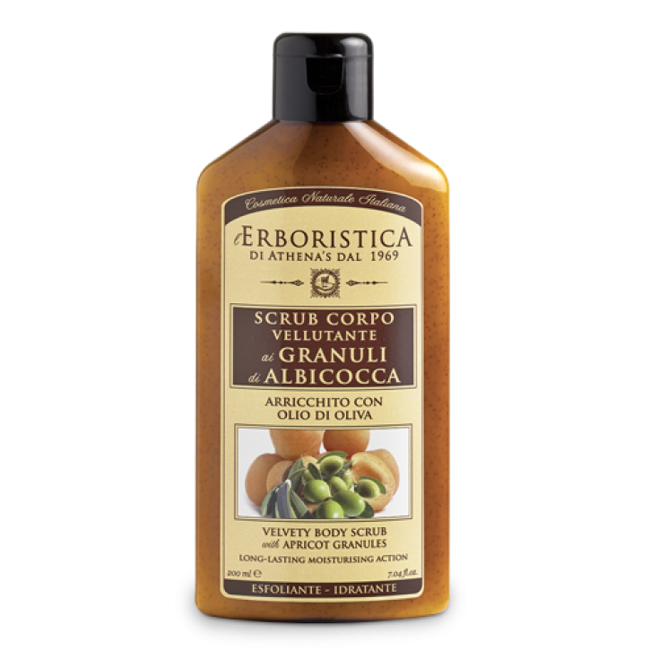 Athena's L'Erboristica Scrub Corpo Vellutante ai Granuli di Albicocca 200 ml