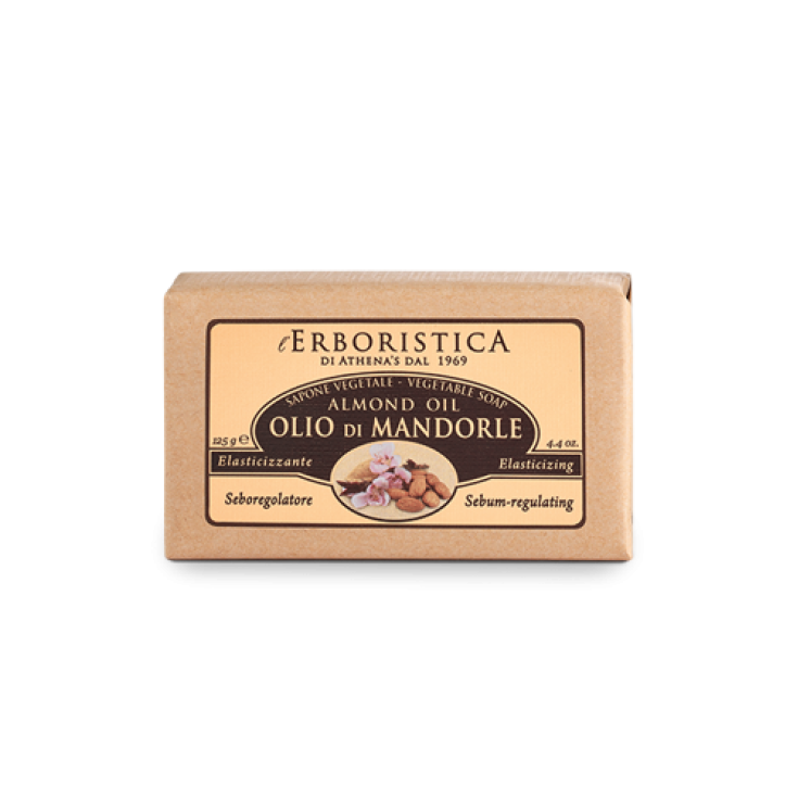 Athena's Sapone Vegetale all'Olio Mandorle Dolci 125g