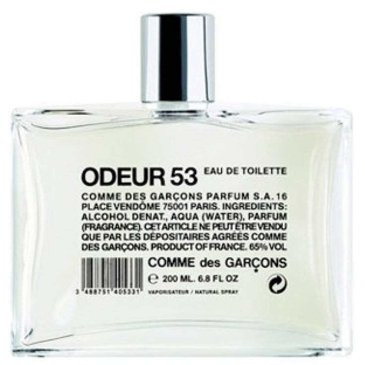 Comme Des Garcons Odeur 53 Eau De Toilette 200ml Vapo