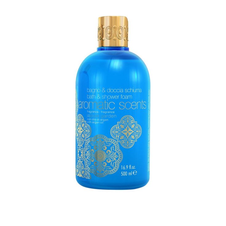 Aromatic Scents Bagno & Doccia Schiuma Japure Garden Con Olio D'Argan 500ml