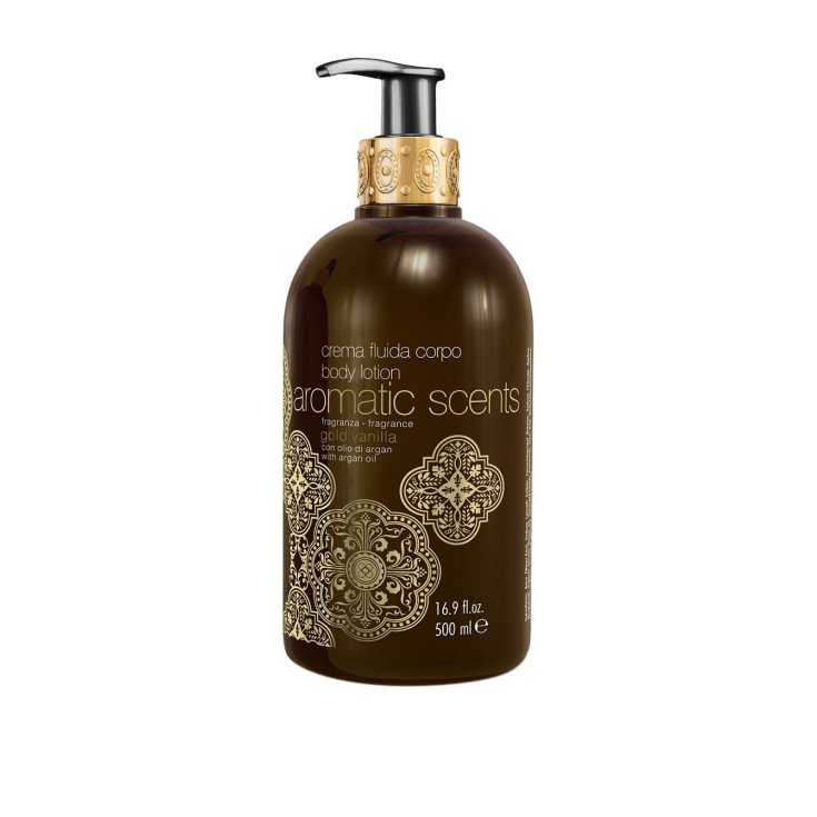 Aromatic Scents Bagno & Doccia Schiuma Gold Vanilla Con Olio D'Argan 500ml