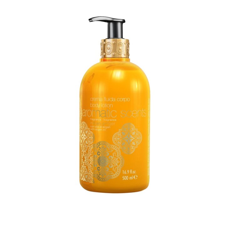 Aromatic Scents Bagno & Doccia Schiuma Indian Ginger Con Olio D'Argan 500ml