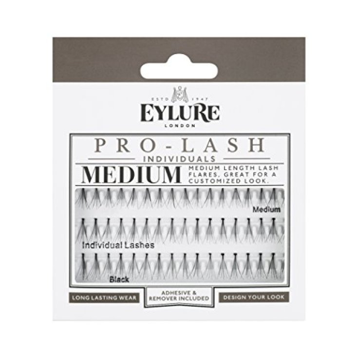 Uragme Eylure PPRO-LASH Individuals Ciglia Finte A Ciuffetti Singoli Misura Media
