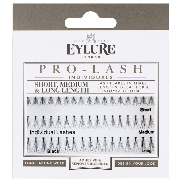 Uragme Eylure PRO-LUSH Ciglia Ciuffetti Senza Nodino S/M/L