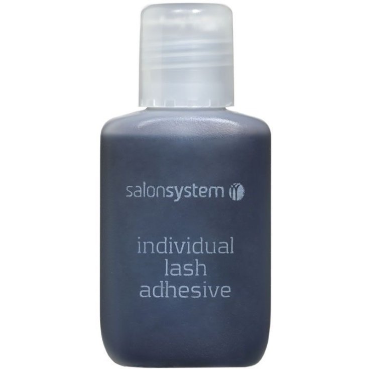 Salon System Individual Lash Adhesive Colla Nera Per Ciglia Finte 6ml