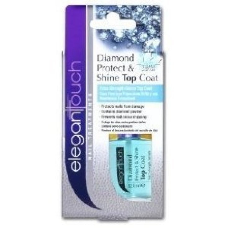 Uragme Elegant Touche Diamond Protect & Shine Top Coat Protezione Unghie 12,5ml