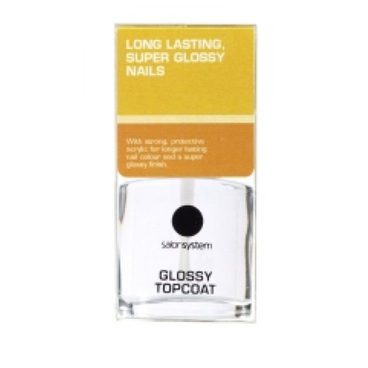 Salon System Glossy Top Coat 15ml