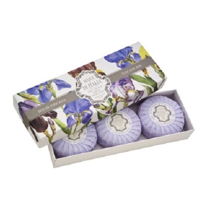 Acque Di Italia Iris Di Toscana Scatolo 3 Saponi
