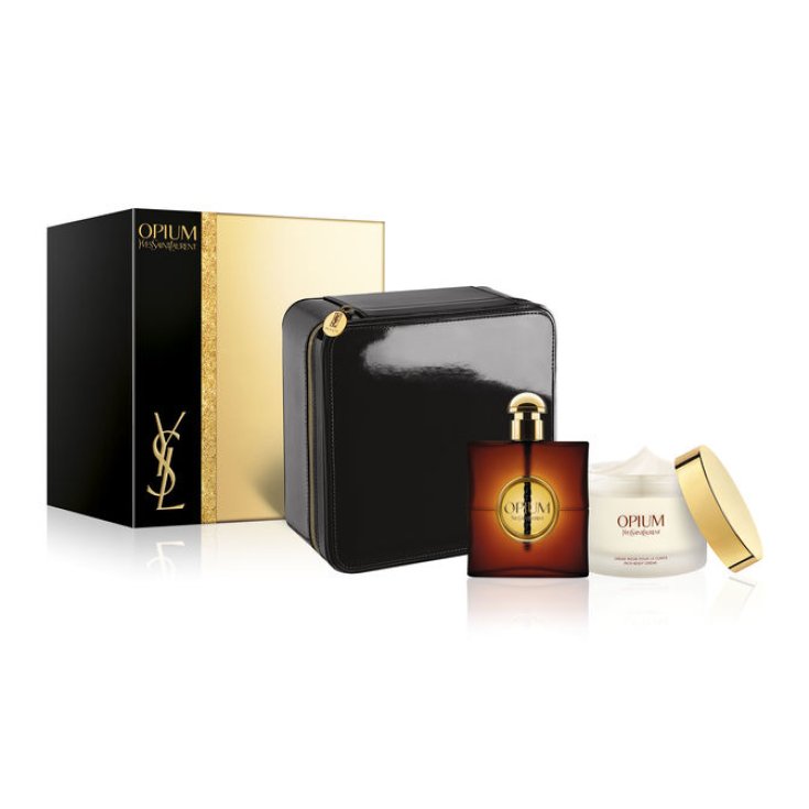 *YSL OPIUM D KIT EDT50+EDT10+POUCH