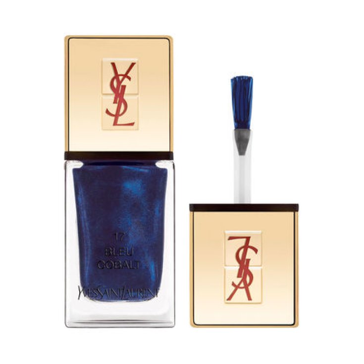 *YSL LA LAQUE COUTURE 17 BLEU COBAL
