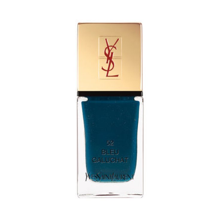 Yves Saint Laurent La Laque Couture Smalto Colore 52 Blue Galuchat