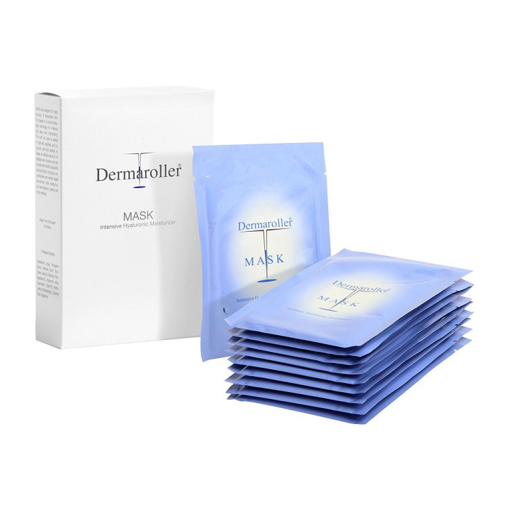 Dermaroller Mask Trattamento Viso 10 Pezzi
