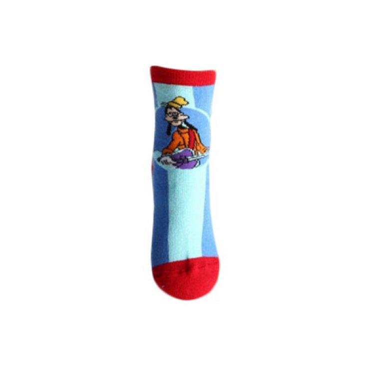 Calza corta calzino antiscivolo bimbo bambino Disney Mickey Pippo  23-26