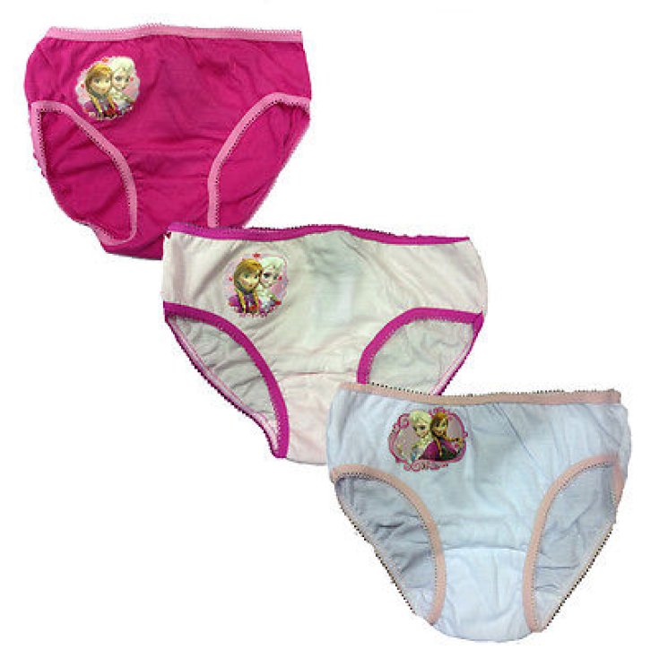 Tris slip mutandina bimba bambina Disney  Frozen 2-3 anni