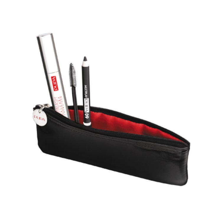 Pupa Kit Pupalash Mascara Energizer + Matita Mini Multiplay + Pochette