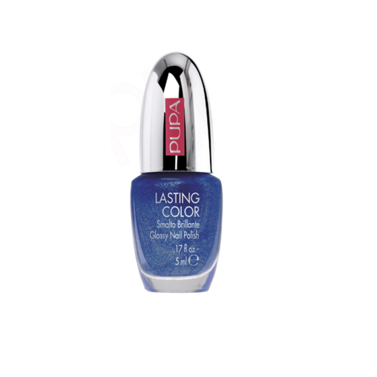 Pupa Lasting Color Smalto per Unghie Brillanti 726 Blu Jeans