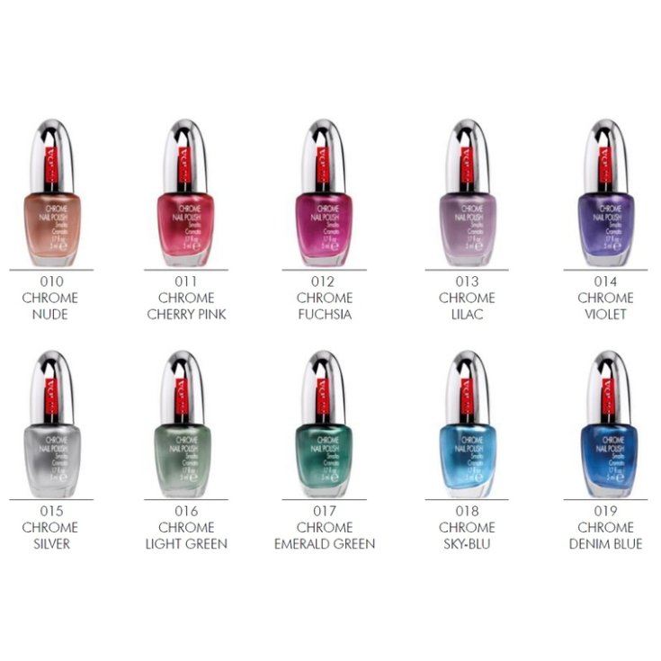 @PUPA SMALTO 018 CHROME NAIL SKY BL