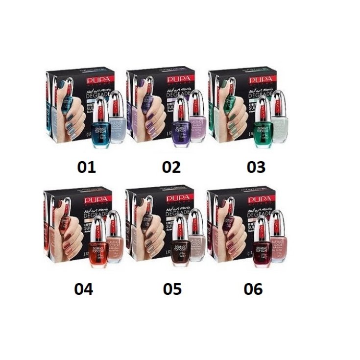 Pupa Nail Art Mania Degrade Unghie Effetto Sfumato 001